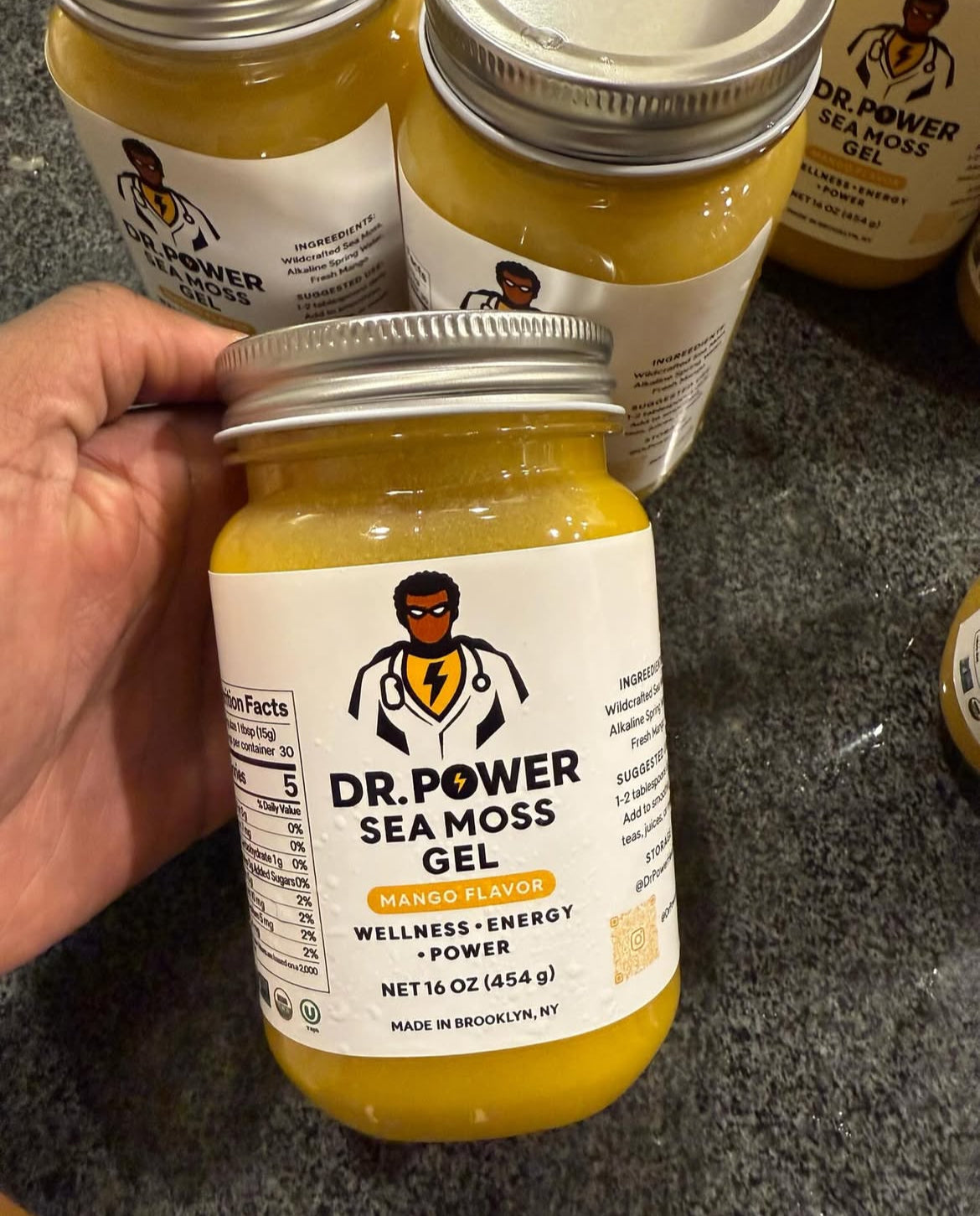 Mango Sea-moss Gel